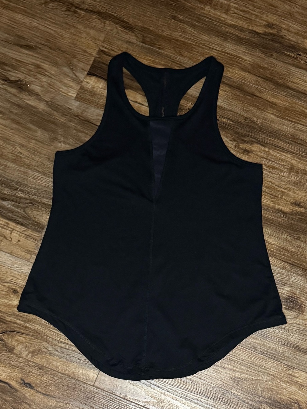 Black Racerback Tank Top
